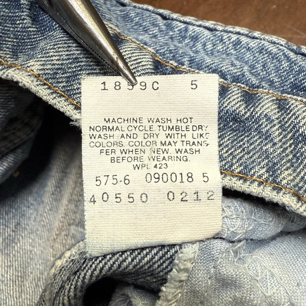 VTG Levi's 550 Relaxed Orange Tab 80s Jeans‎ Fits 33x30 Faded Tapered USA 1986